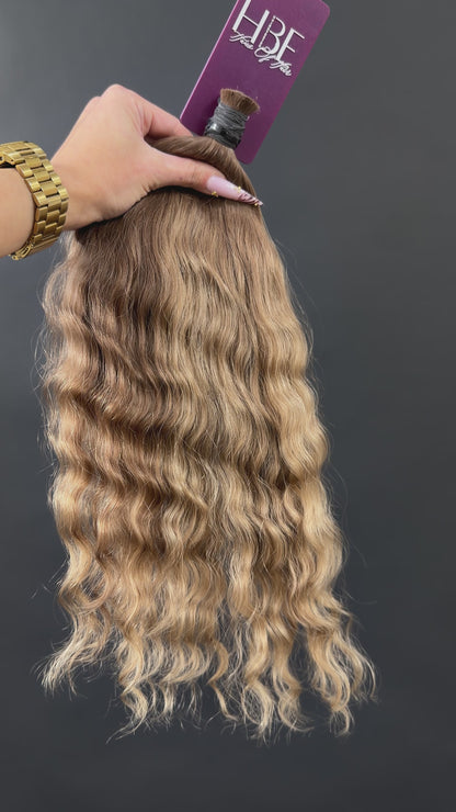 BULK COLORED SLAVIC DEEP WAVE 43cm : 107g