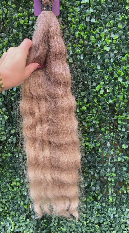 COLORED SLAVIC CURLY 60cm : 133g