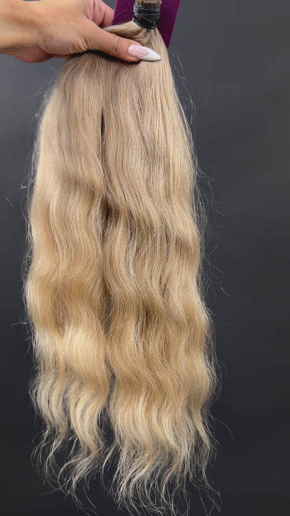 BULK COLORED SLAVIC WAVY 45cm : 124g