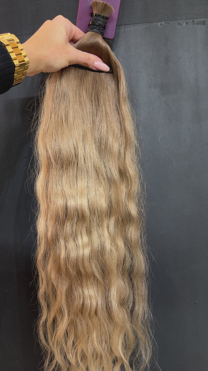 BULK COLORED SLAVIC WAVY 65cm : 145g