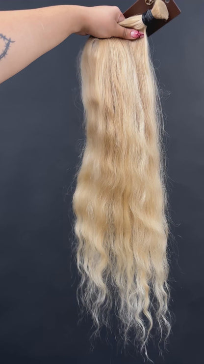 BULK COLORED SLAVIC WAVY 71cm :133g