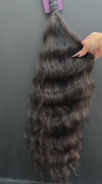 VIRGIN SLAVIC CURLY 65cm : 125g