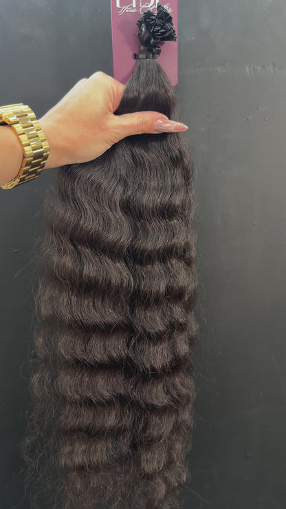 VIRGIN SLAVIC CURLY 55cm : 59g