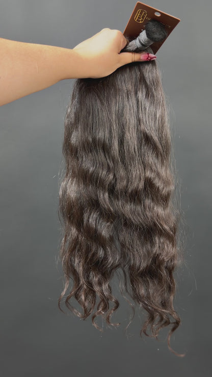 BULK VIRGIN SLAVIC WAVY 55cm : 104g
