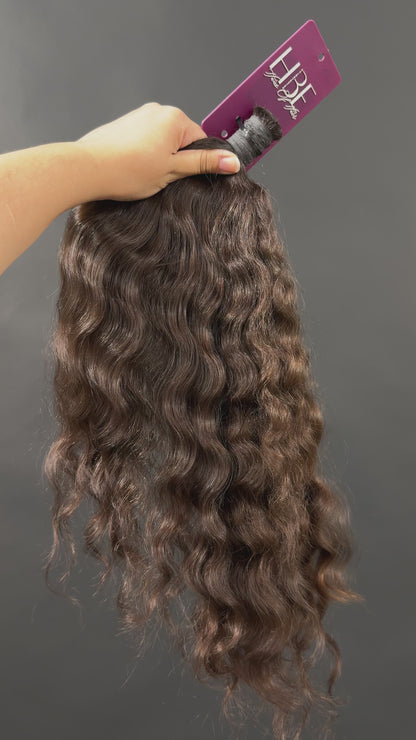 BULK VIRGIN SLAVIC CURLY 43cm : 139g