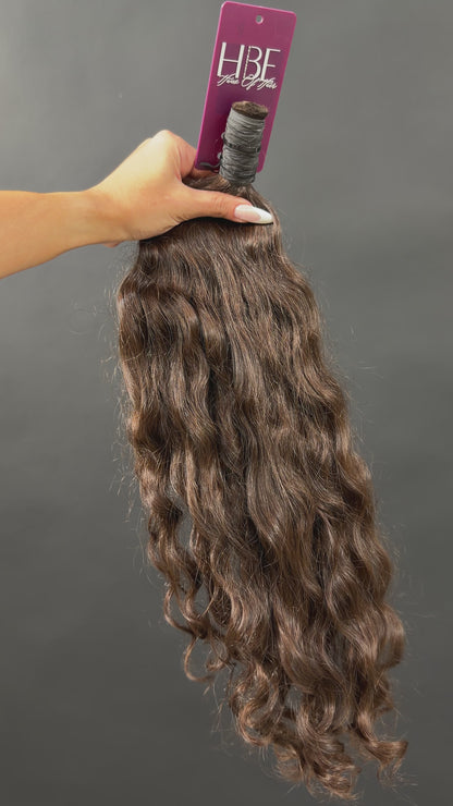 BULK VIRGIN SLAVIC CURLY 55cm : 169g