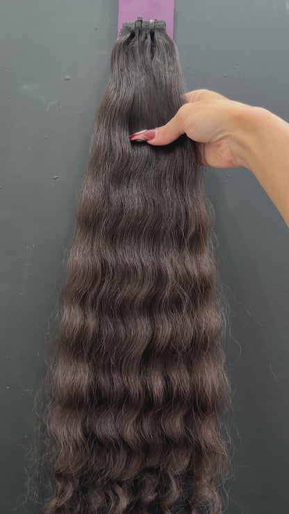VIRGIN SLAVIC CURLY 56cm : 74g