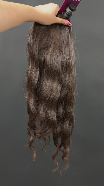 BULK VIRGIN SLAVIC WAVY 59cm : 146g