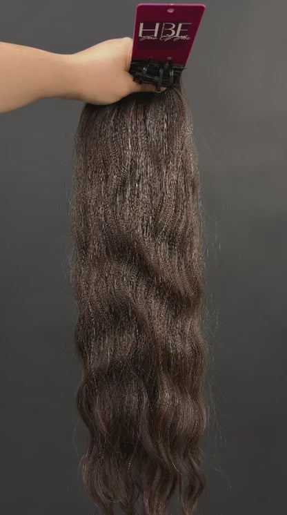 PRE-BONDED COLORED SLAVIC WAVY 53cm : 73g