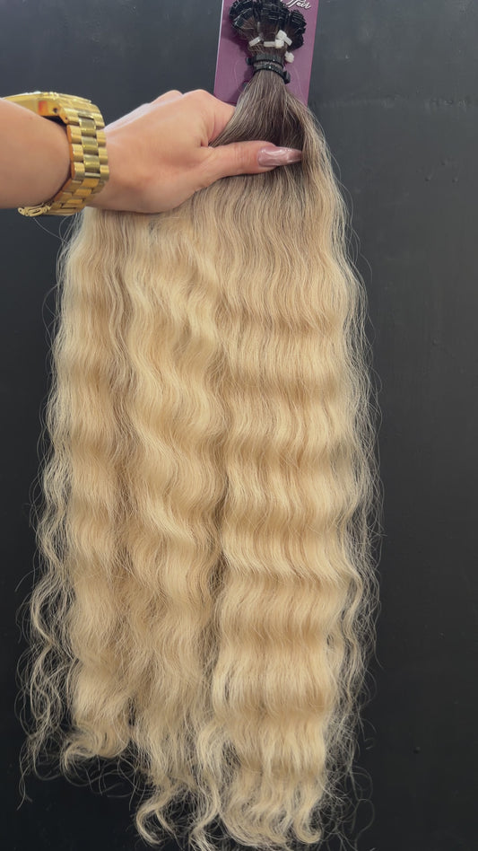 COLORED SLAVIC CURLY 53cm : 66g