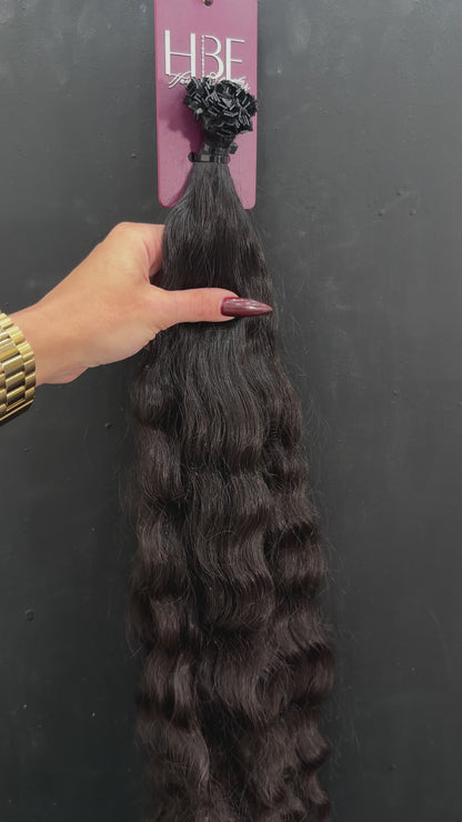 VIRGIN SLAVIC CURLY 56cm : 68g