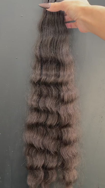 VIRGIN SLAVIC CURLY 60cm : 43g