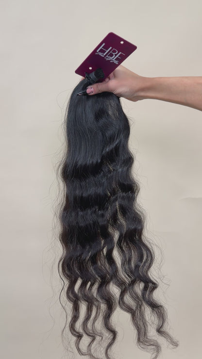 BULK VIRGIN SLAVIC DEEP WAVE CURLY 55cm : 68g