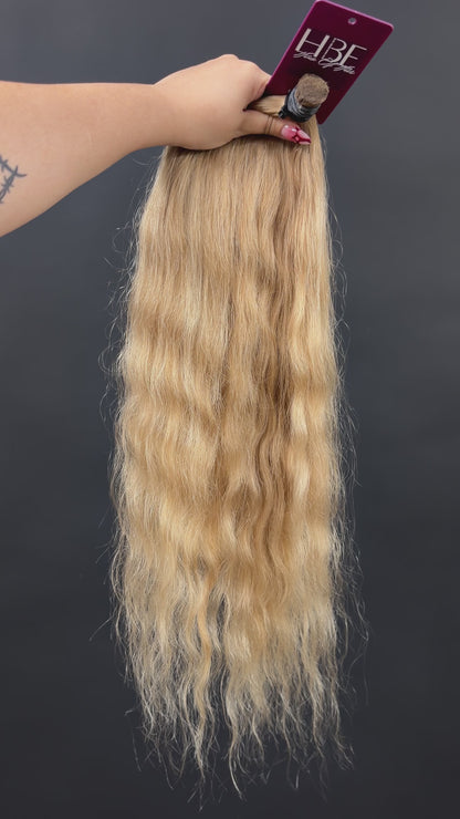 BULK COLORED SLAVIC WAVY 61cm : 129g