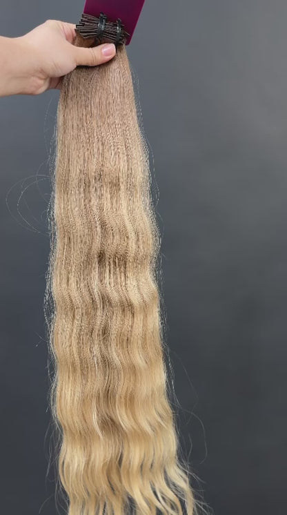 PRE-BONDED COLORED SLAVIC WAVY 60cm : 84g