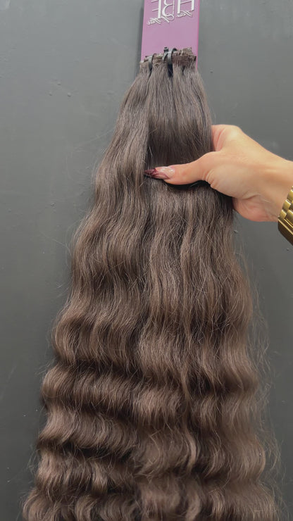 VIRGIN SLAVIC CURLY 55cm : 84g