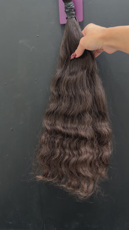 VIRGIN SLAVIC CURLY 48cm : 110g