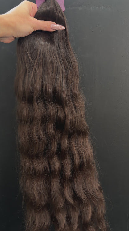 VIRGIN SLAVIC CURLY 67cm : 99g