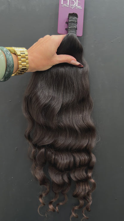 VIRGIN SLAVIC CURLY 50cm : 90g