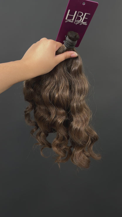 BULK COLORED SLAVIC WAVY 35cm : 98g