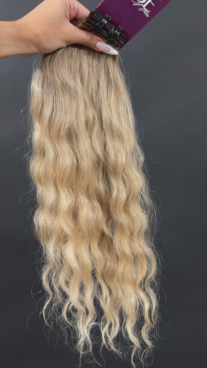 PRE-BONDED COLORED SLAVIC WAVY 47cm : 50g