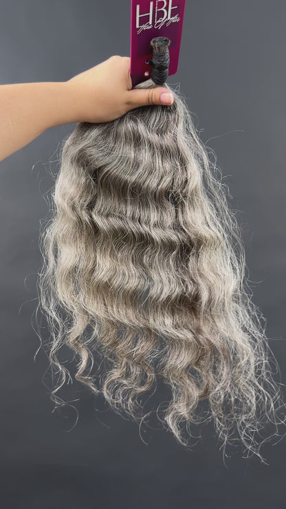 BULK VIRGIN SLAVIC CURLY 44cm : 58g