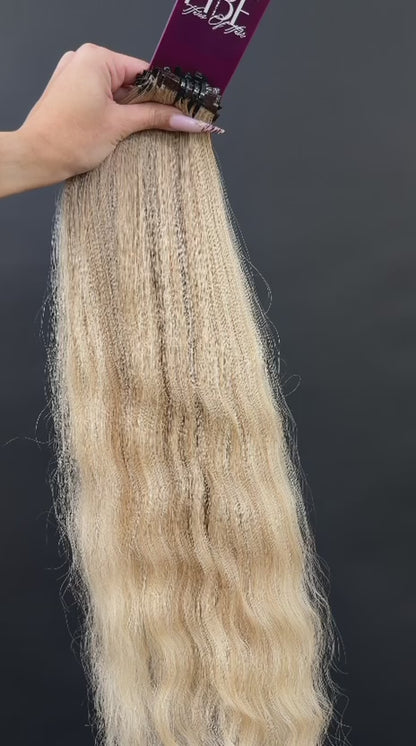 PRE-BONDED VIRGIN SLAVIC SOFT WAVE 58cm : 78g