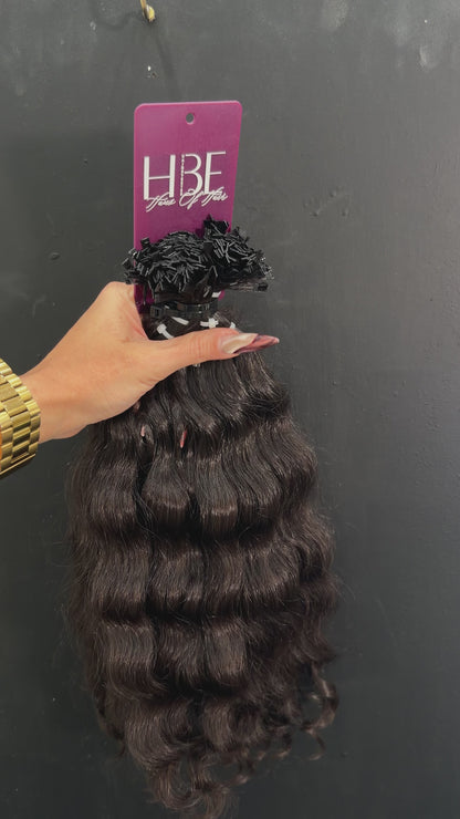 VIRGIN SLAVIC CURLY 40cm : 124g
