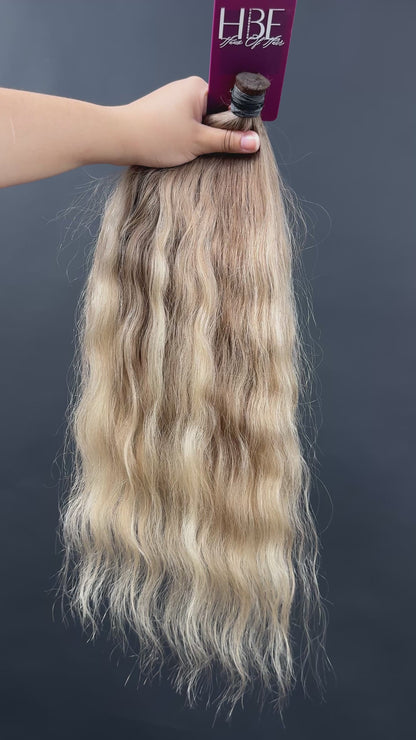 BULK COLORED SLAVIC WAVY 50cm : 115g