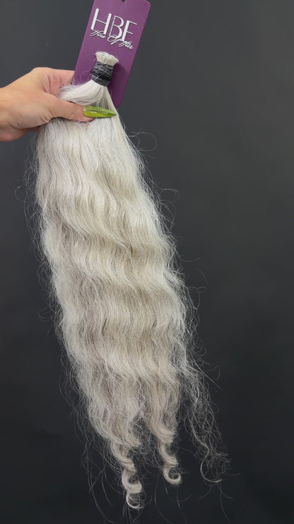 BULK VIRGIN SLAVIC CURLY 57cm : 75g