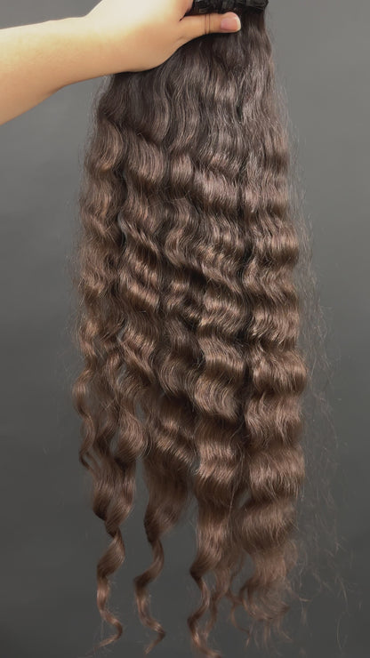 PRE-BONDED VIRGIN SLAVIC WAVY 55cm : 50g