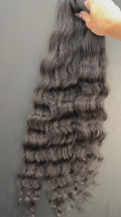 VIRGIN SLAVIC CURLY 60cm : 79g