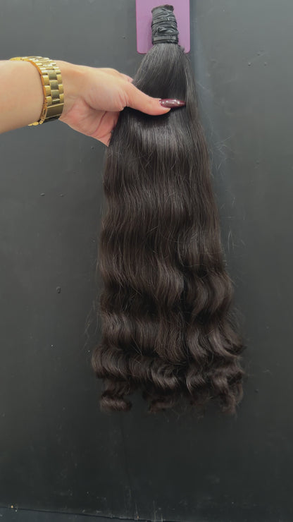 VIRGIN SLAVIC CURLY 48cm : 183g