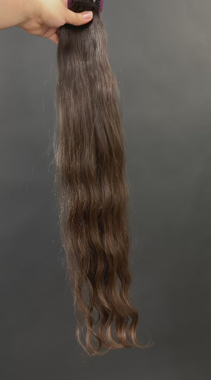 PRE-BONDED VIRGIN SLAVIC WAVY 64cm : 65g