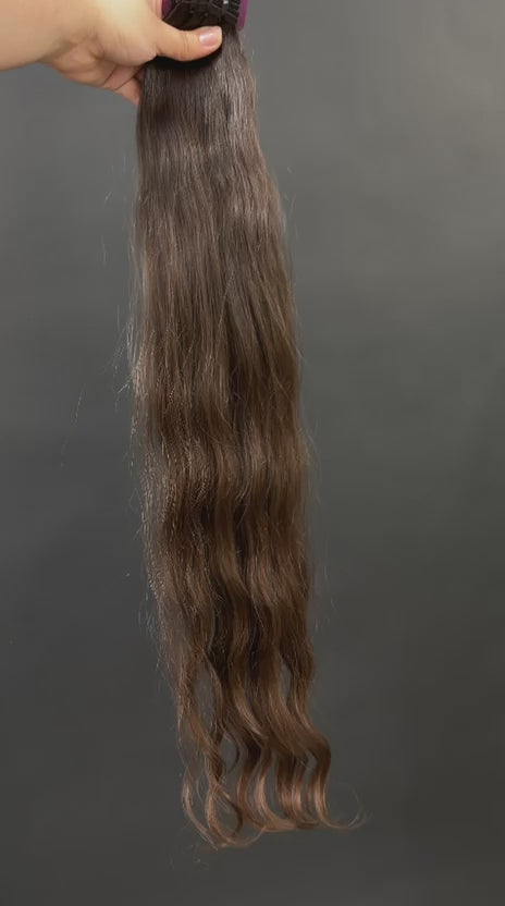 PRE-BONDED VIRGIN SLAVIC WAVY 64cm : 65g