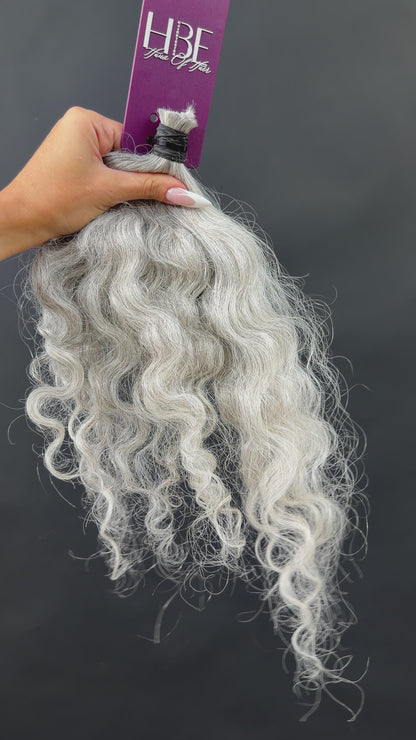 BULK VIRGIN SLAVIC CURLY 33cm : 59g