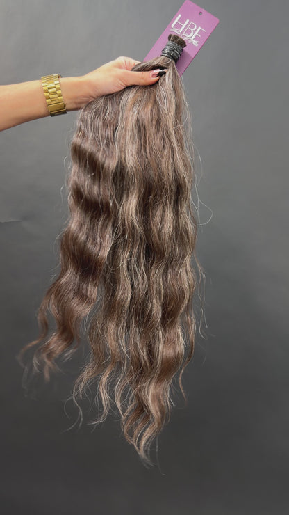 BULK VIRGIN SLAVIC WAVY 58cm : 113g