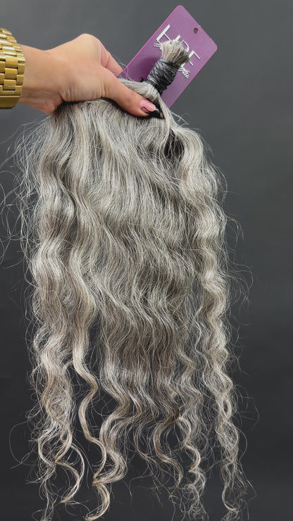 BULK VIRGIN SLAVIC CURLY 45cm : 57g
