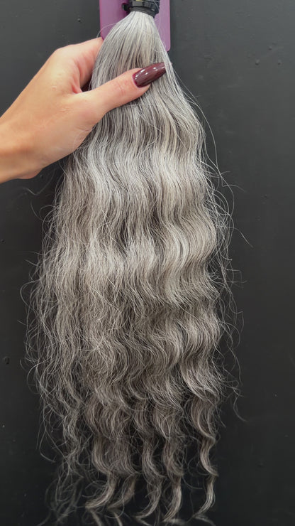 VIRGIN SLAVIC CURLY 56cm : 68g