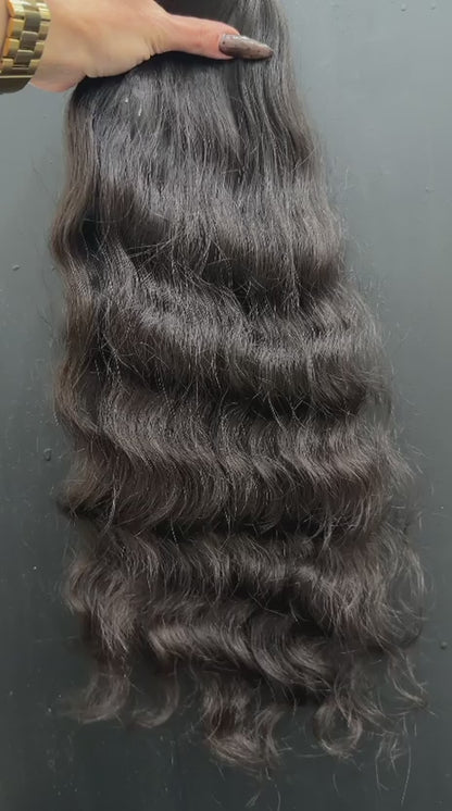 VIRGIN SLAVIC DEEP WAVE/CURLY 50cm : 77g