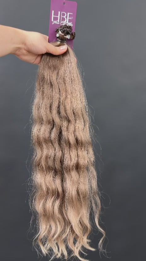PRE-BONDED COLORED SLAVIC WAVY 50cm : 83g