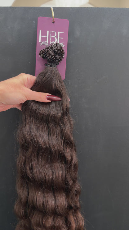 VIRGIN SLAVIC CURLY 55cm : 88g