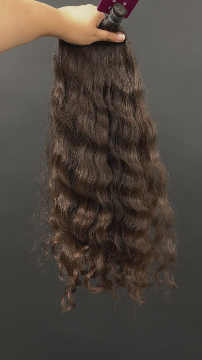 BULK VIRGIN SLAVIC CURLY 58cm : 127g