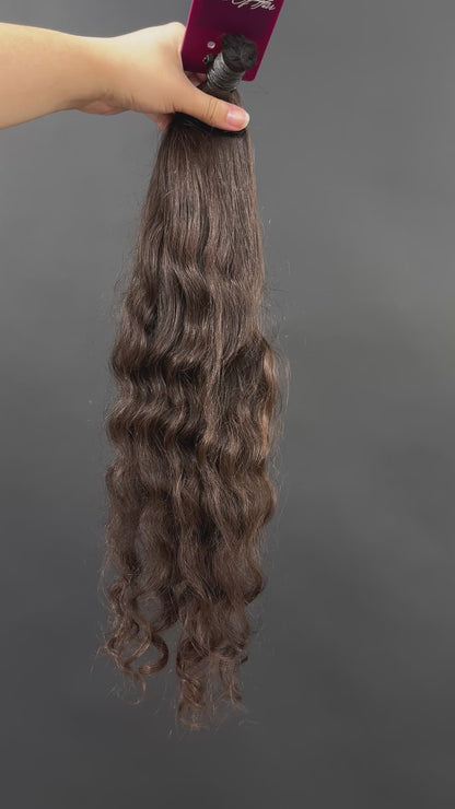 BULK VIRGIN SLAVIC CURLY 49cm : 91g